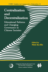 Vorderes Coverbild Centralization and Decentralization