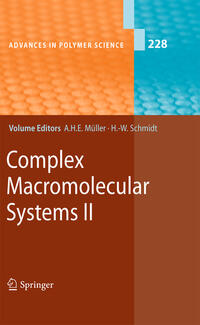 Vorderes Coverbild Complex Macromolecular Systems II