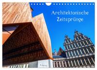 Vorderes Coverbild Architektonische Zeitsprünge (Wandkalender 2025 DIN A4 quer), CALVENDO Monatskalender