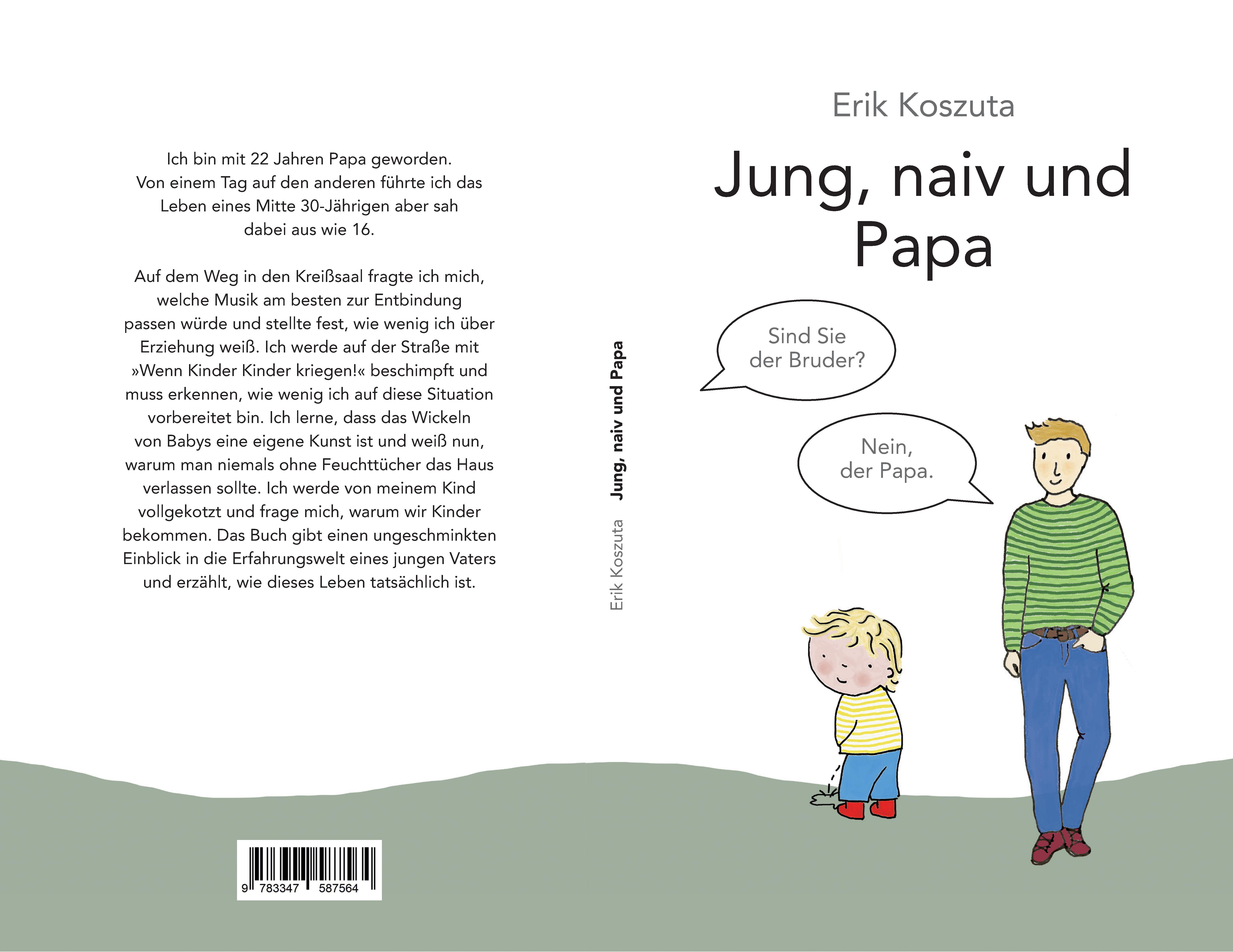 Gesamtes Coverbild Jung, naiv und Papa