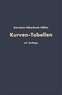 Vorderes Coverbild Taschenbuch zum Abstecken von Kreisbogen mit und ohne Übergangsbogen für Eisenbahnen, Straßen und Kanäle