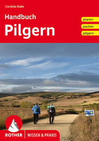 Vorderes Coverbild Handbuch Pilgern
