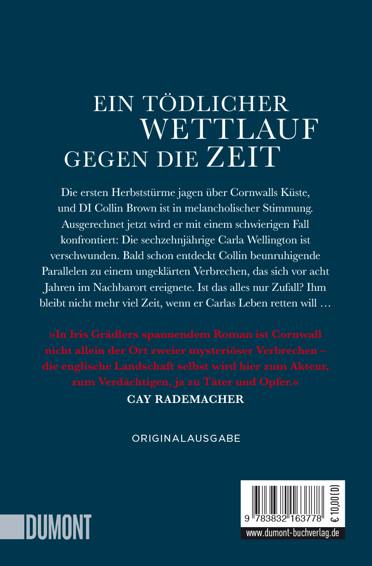 Rückseitencover Das Wüten der Stille