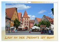 Vorderes Coverbild Lauf an der Pegnitz ist bunt (Wandkalender 2025 DIN A4 quer), CALVENDO Monatskalender