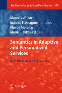 Vorderes Coverbild Semantics in Adaptive and Personalized Services