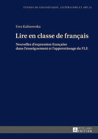 Vorderes Coverbild Lire en classe de français