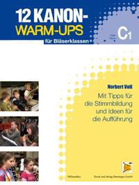 Vorderes Coverbild 12 Kanon Warm-Ups - C1-Heft