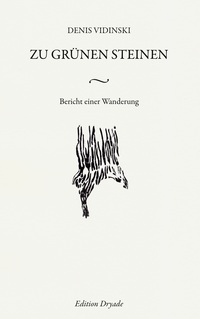 Vorderes Coverbild Zu grünen Steinen