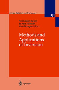 Vorderes Coverbild Methods and Applications of Inversion