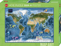 Vorderes Coverbild Satellite Map Puzzle