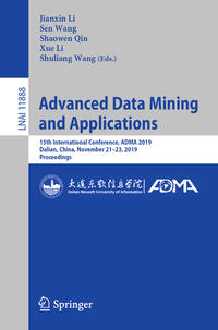 Vorderes Coverbild Advanced Data Mining and Applications