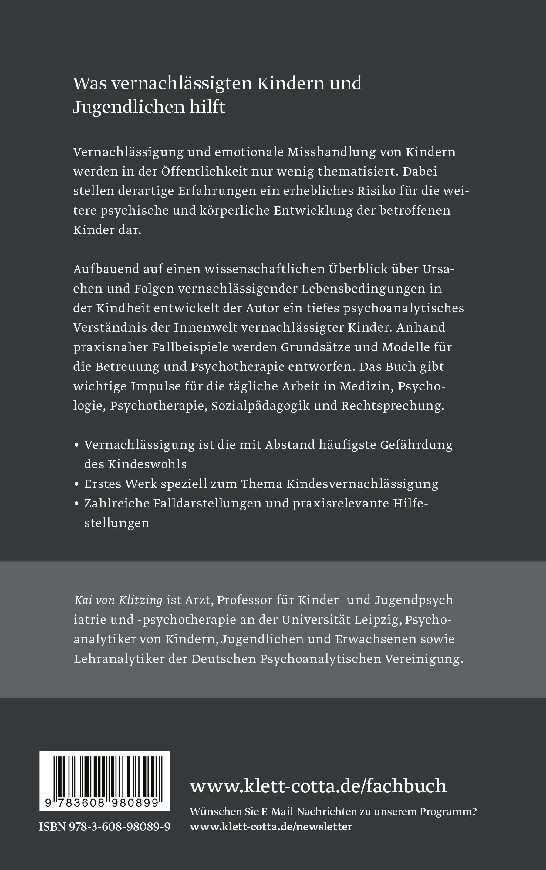 Rückseitencover Vernachlässigung