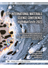 Vorderes Coverbild 8th International Materials Science Conference HighMatTech-2023