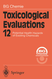 Vorderes Coverbild Toxicological Evaluations