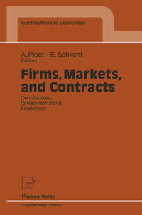 Vorderes Coverbild Firms, Markets, and Contracts