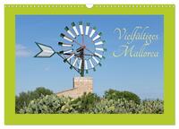 Vorderes Coverbild Vielfältiges Mallorca (Wandkalender 2025 DIN A3 quer), CALVENDO Monatskalender