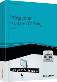 Vorderes Coverbild Erfolgreiche Existenzgründung - mit Arbeitshilfen online