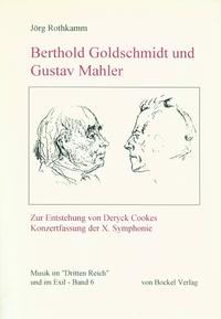 Vorderes Coverbild Berthold Goldschmidt und Gustav Mahler