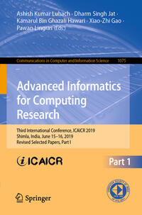 Vorderes Coverbild Advanced Informatics for Computing Research