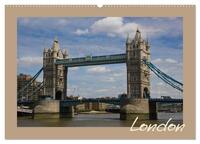 Vorderes Coverbild London (Wandkalender 2025 DIN A2 quer), CALVENDO Monatskalender