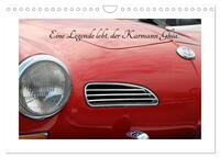 Vorderes Coverbild Eine Legende lebt, der Karmann-Ghia (Wandkalender 2026 DIN A4 quer), CALVENDO Monatskalender