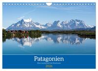 Vorderes Coverbild Patagonien - Eine Landschaft der Kontraste (Wandkalender 2026 DIN A4 quer), CALVENDO Monatskalender