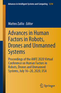Vorderes Coverbild Advances in Human Factors in Robots, Drones and Unmanned Systems