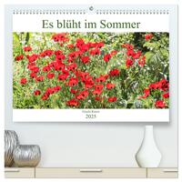Vorderes Coverbild Es blüht im Sommer (hochwertiger Premium Wandkalender 2025 DIN A2 quer), Kunstdruck in Hochglanz