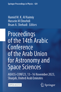 Vorderes Coverbild Proceedings of the 14th Arabic Conference of the Arab Union for Astronomy and Space Sciences
