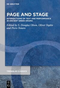 Vorderes Coverbild Page and Stage