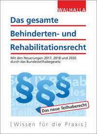 Vorderes Coverbild Das gesamte Behinderten- und Rehabilitationsrecht