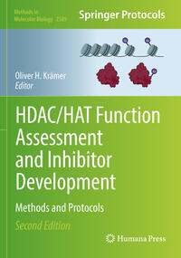 Vorderes Coverbild HDAC/HAT Function Assessment and Inhibitor Development