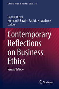 Vorderes Coverbild Contemporary Reflections on Business Ethics