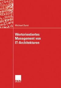 Vorderes Coverbild Wertorientiertes Management von IT-Architekturen