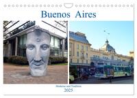 Vorderes Coverbild Buenos Aires - Moderne und Tradition (Wandkalender 2025 DIN A4 quer), CALVENDO Monatskalender