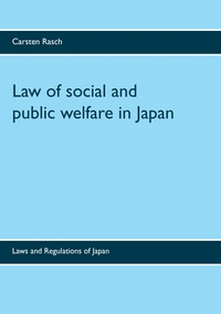 Vorderes Coverbild Law of social and public welfare in Japan