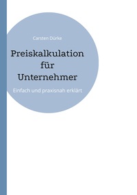 Vorderes Coverbild Preiskalkulation für Unternehmer