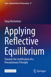 Vorderes Coverbild Applying Reflective Equilibrium
