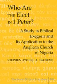 Vorderes Coverbild Who are the Elect in 1 Peter?