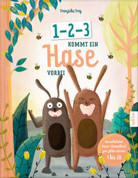 Vorderes Coverbild 1-2-3 kommt ein Hase vorbei