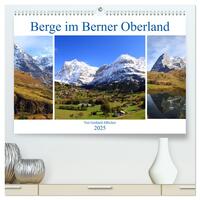 Vorderes Coverbild Berge im Berner Oberland (hochwertiger Premium Wandkalender 2025 DIN A2 quer), Kunstdruck in Hochglanz