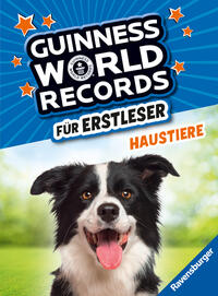 Vorderes Coverbild Guinness World Records für Erstleser - Haustiere