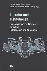 Vorderes Coverbild Literatur und Institutionen