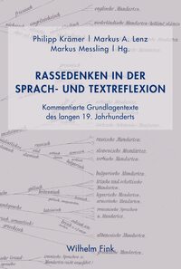 Vorderes Coverbild Rassedenken in der Sprach- und Textreflexion