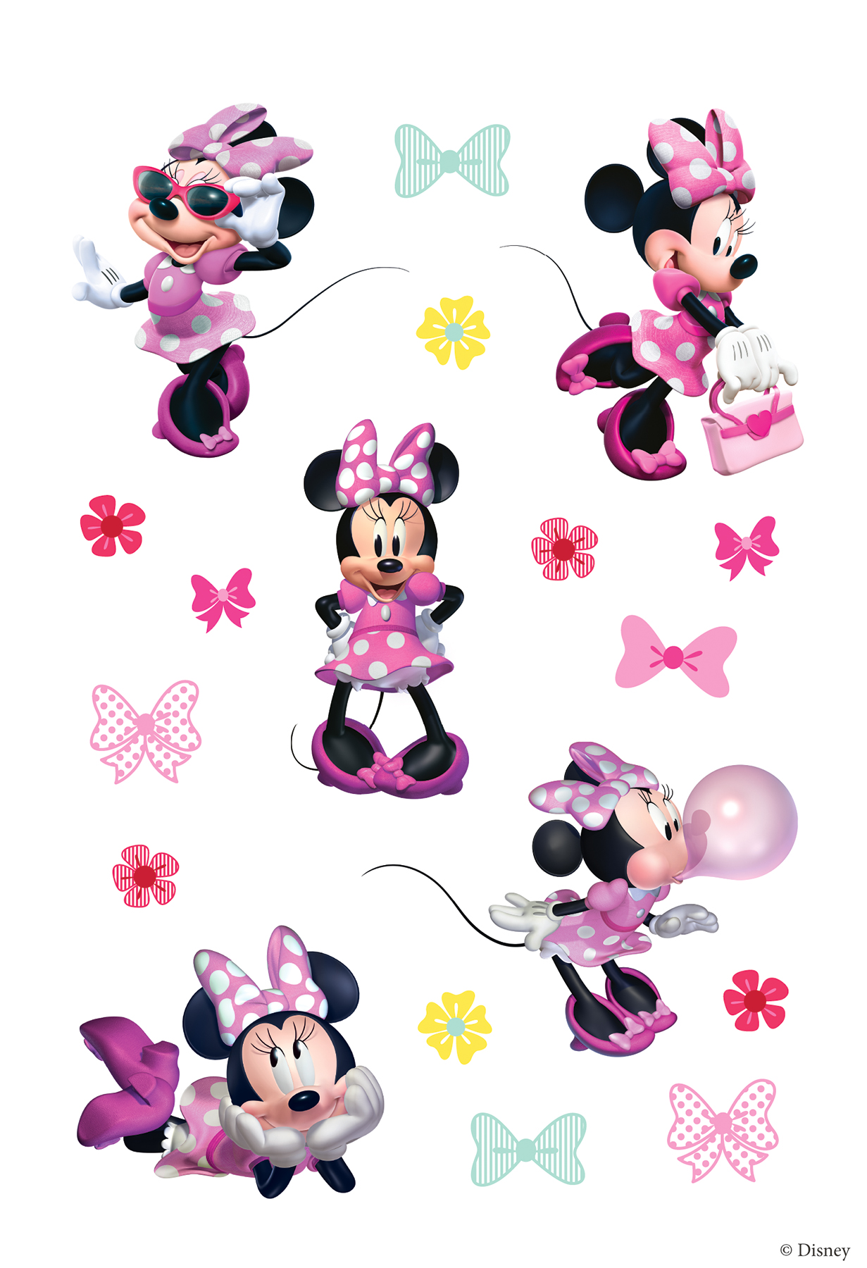 Beispielinhalt (Bild) Disney Minnie: Mein großer Sticker- und Malspaß