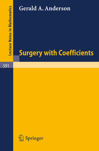 Vorderes Coverbild Surgery with Coefficients