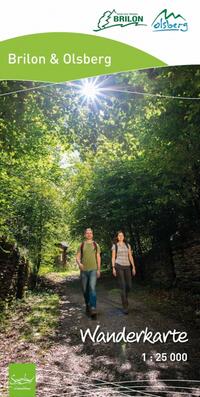 Vorderes Coverbild Wanderkarte Brilon & Olsberg
