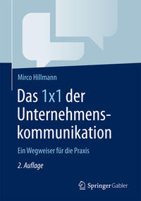 Vorderes Coverbild Das 1x1 der Unternehmenskommunikation