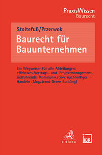 Vorderes Coverbild Baurecht für Bauunternehmen