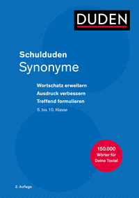 Vorderes Coverbild Schulduden Synonyme